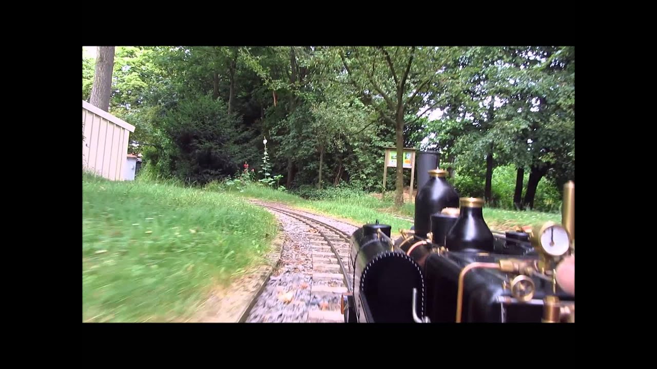 Miniature Belgian Type 51 live steam in Vorst/Forest