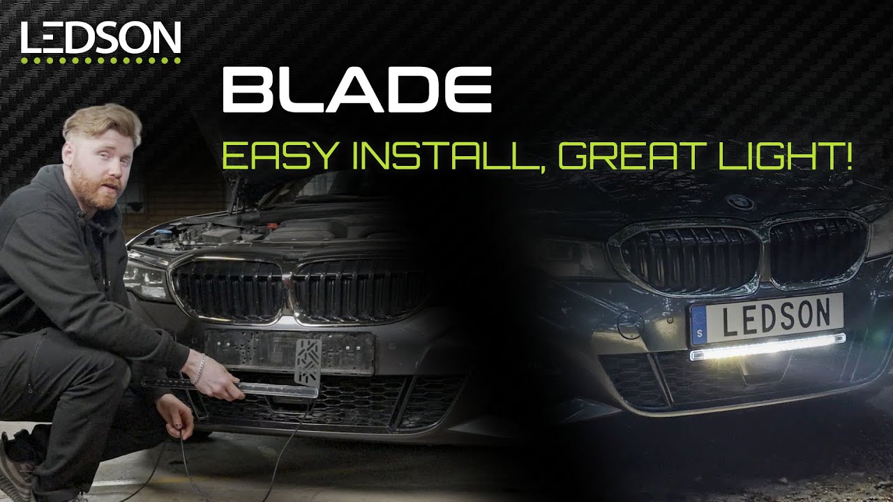 Ledson Workshop: Blade LED ramp montering och installation