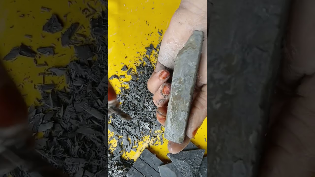 Black slate bar wet cleaning video #slateitems #satisfying #slate #cleaningvideos #short