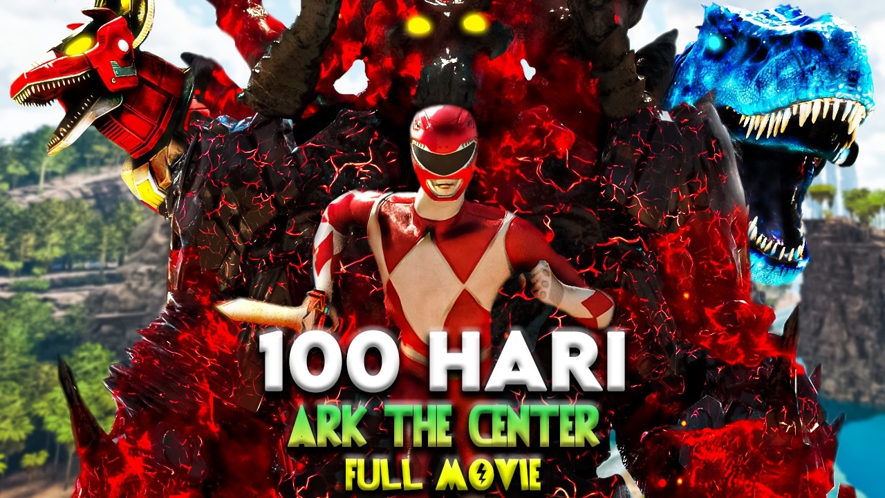 100 Hari Di ARK Survival The Center Primal Chaos Modded [FULL MOVIE]