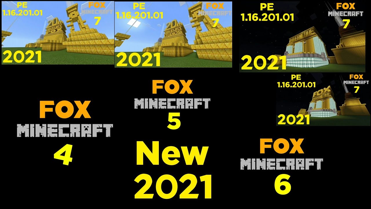 Fox Logo (Minecraft) 4, 5 and 6 in New 2021