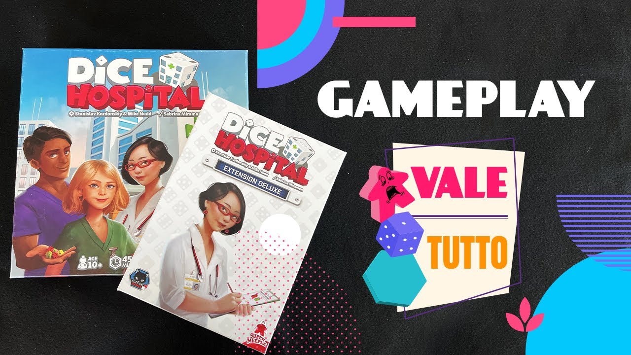 Dice Hospital + Medicina Sperimentale - Gameplay partita in solitario #8