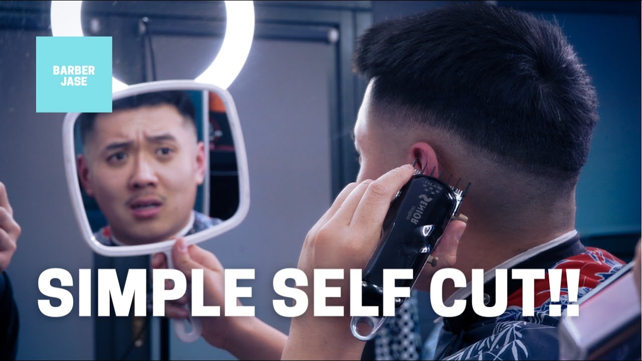 SIMPLE! How to cut your OWN Hair | Tutorial | Barber Jase 🥢