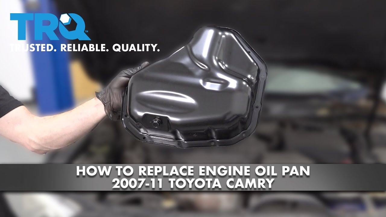 How to Replace Oil Pan 2007-11 Toyota Camry