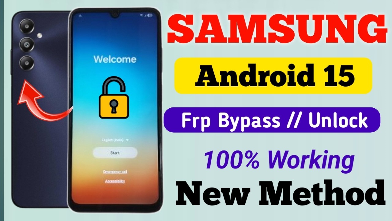 Samsung FRP Unlock 2026 | Latest Security Patch | Android 14/15/16 | ALL Samsung FRP Unlock |