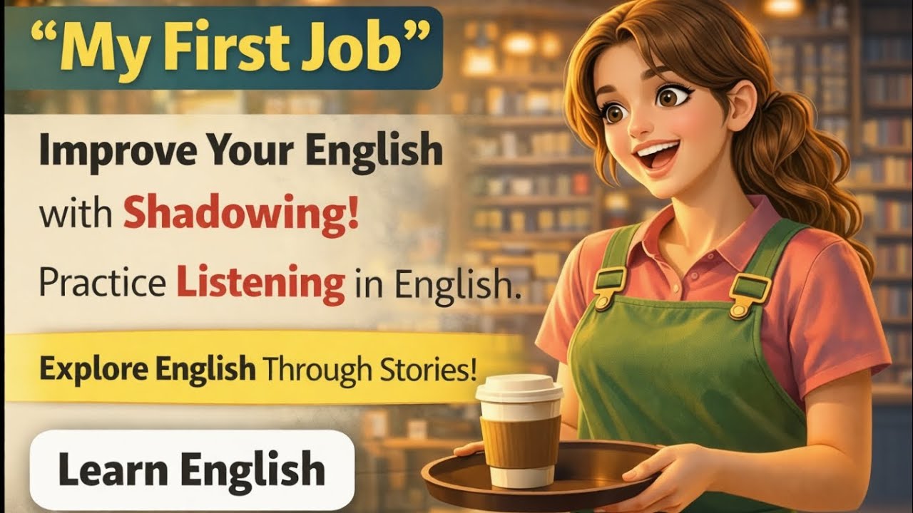 My First Job | Learn English Through Story | Improve Listening & Speaking with Shadowing