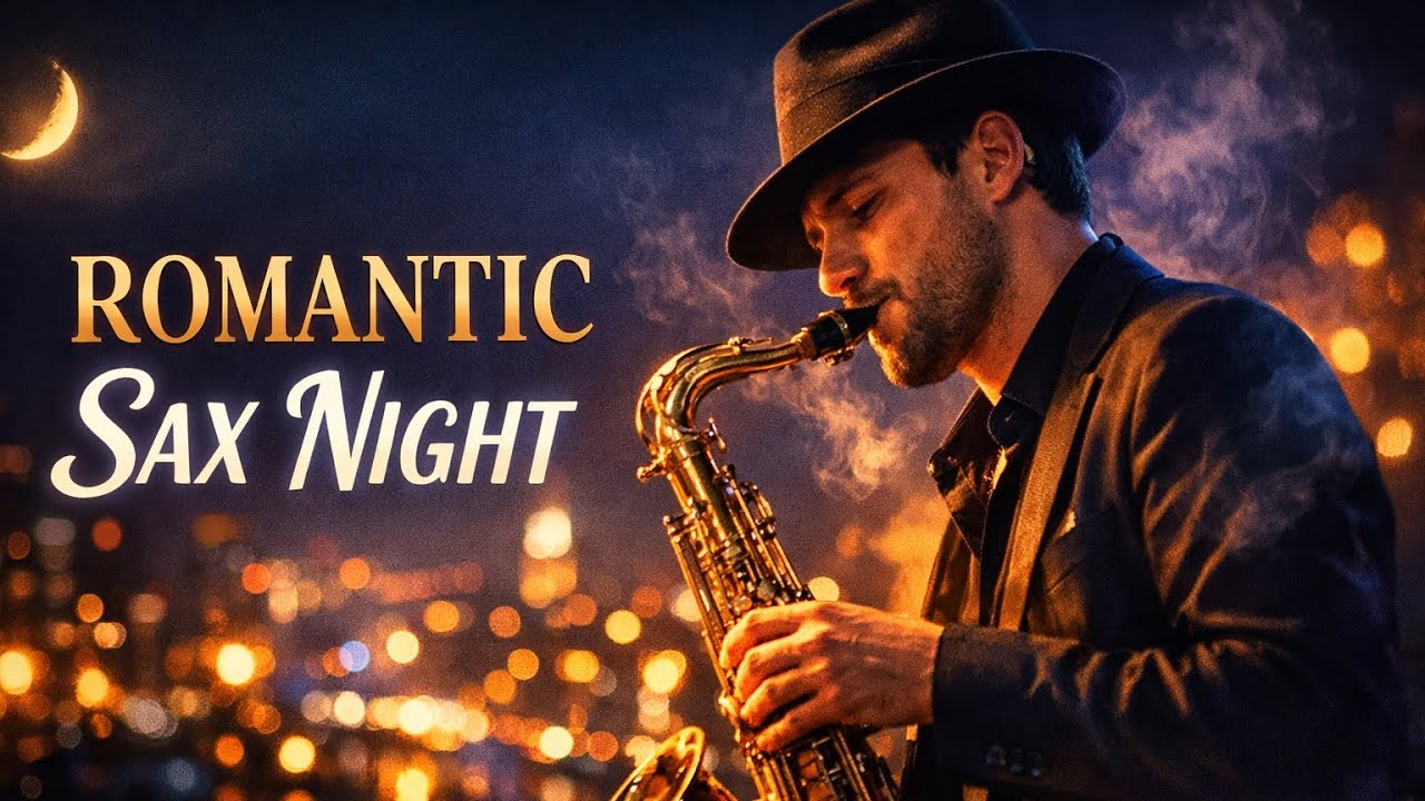 Romantic Sax Night 🎷 Smooth Jazz Saxophone for Relaxation, Love & Late Night Mood #smoothjazz 