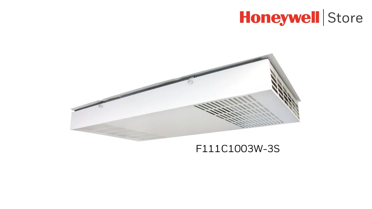 Honeywell Ceiling-Mounted, Commercial Media Air Cleaner, 99.97% HEPA Filter (F111C1003W-3S)