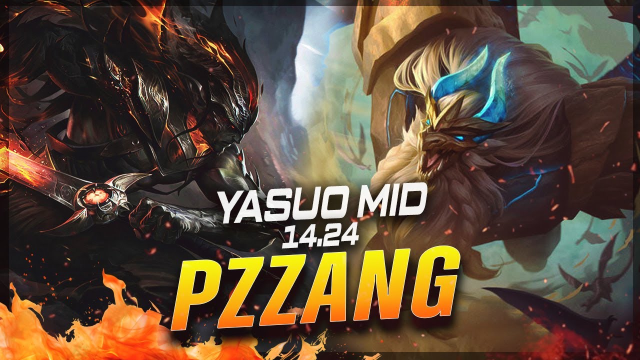 PZ ZZANG - Yasuo vs Galio MID Patch 14.24 - Grandmaster Yasuo Gameplay