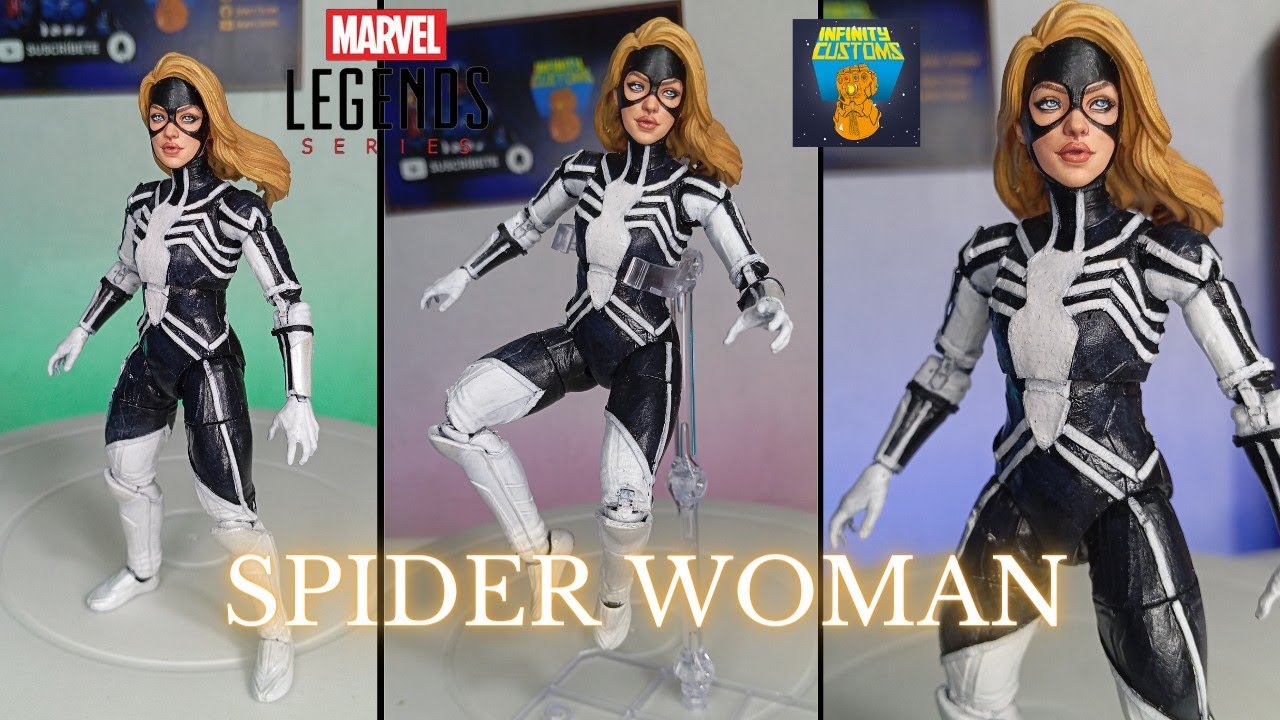 CUSTOM MARVEL LEGENDS JULIA CARPENTER #marvellegends #custom #sydneysweeney
