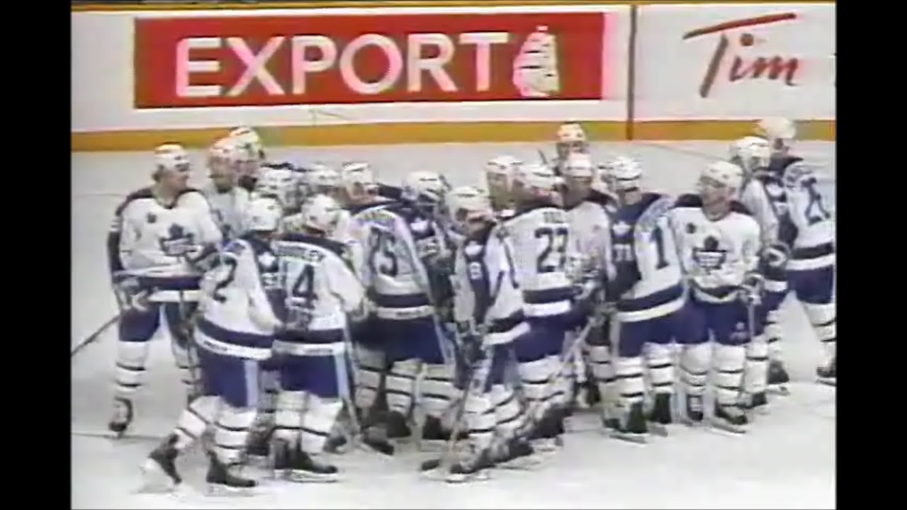 Detroit Red Wings at Toronto Maple Leafs, March 23/91