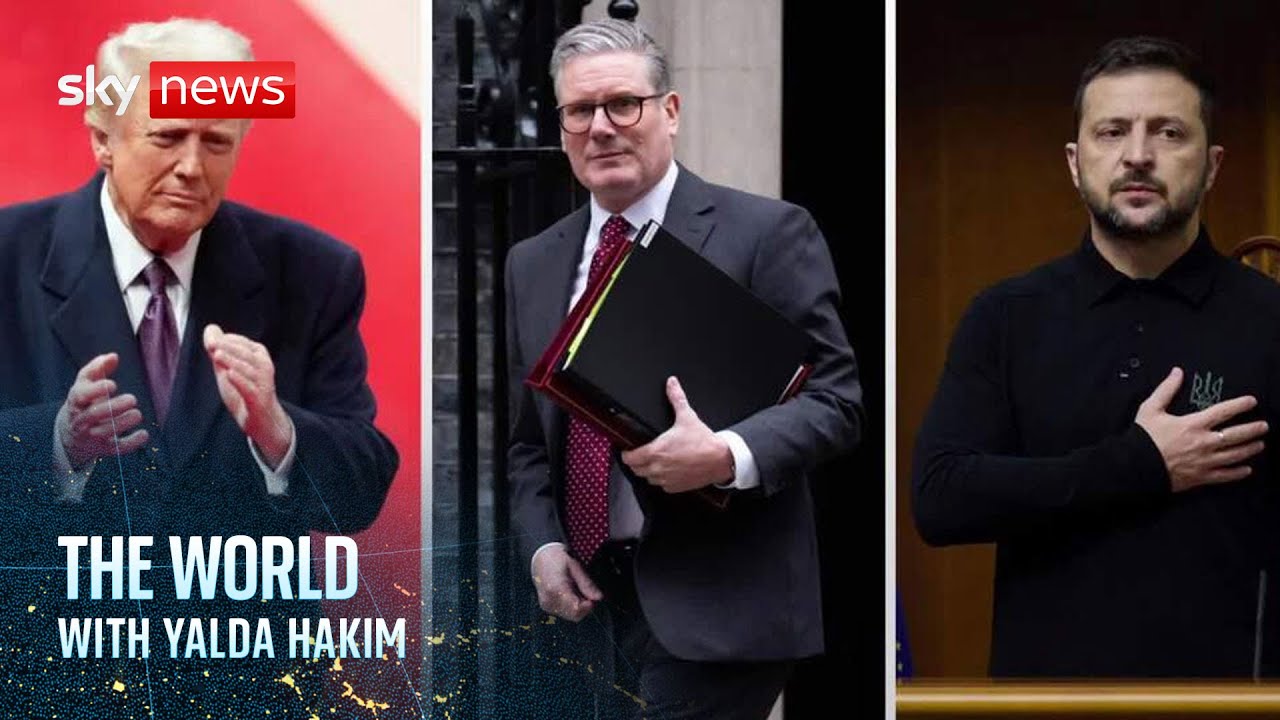 Starmer meets Trump amid Ukraine tension  | The World with Yalda Hakim