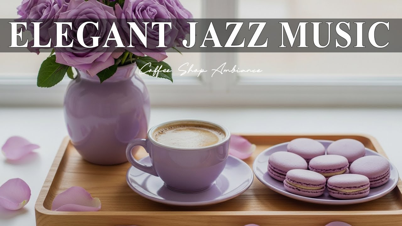 Elegant Jazz Music ☕❄️ Cozy Cafe Jazz & Smooth Bossa Nova Piano for Work & Study