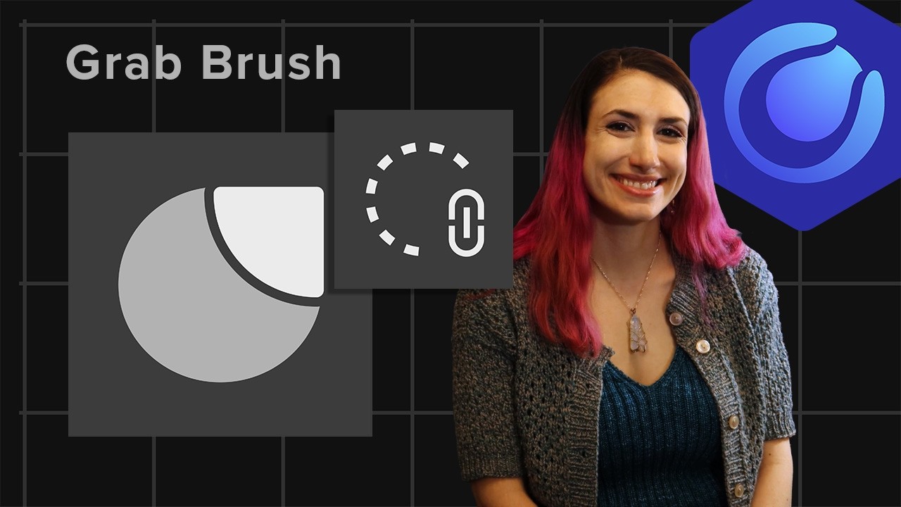 C4D 3D Modeling EP76 Grab Brush & Link Size for Sculpting