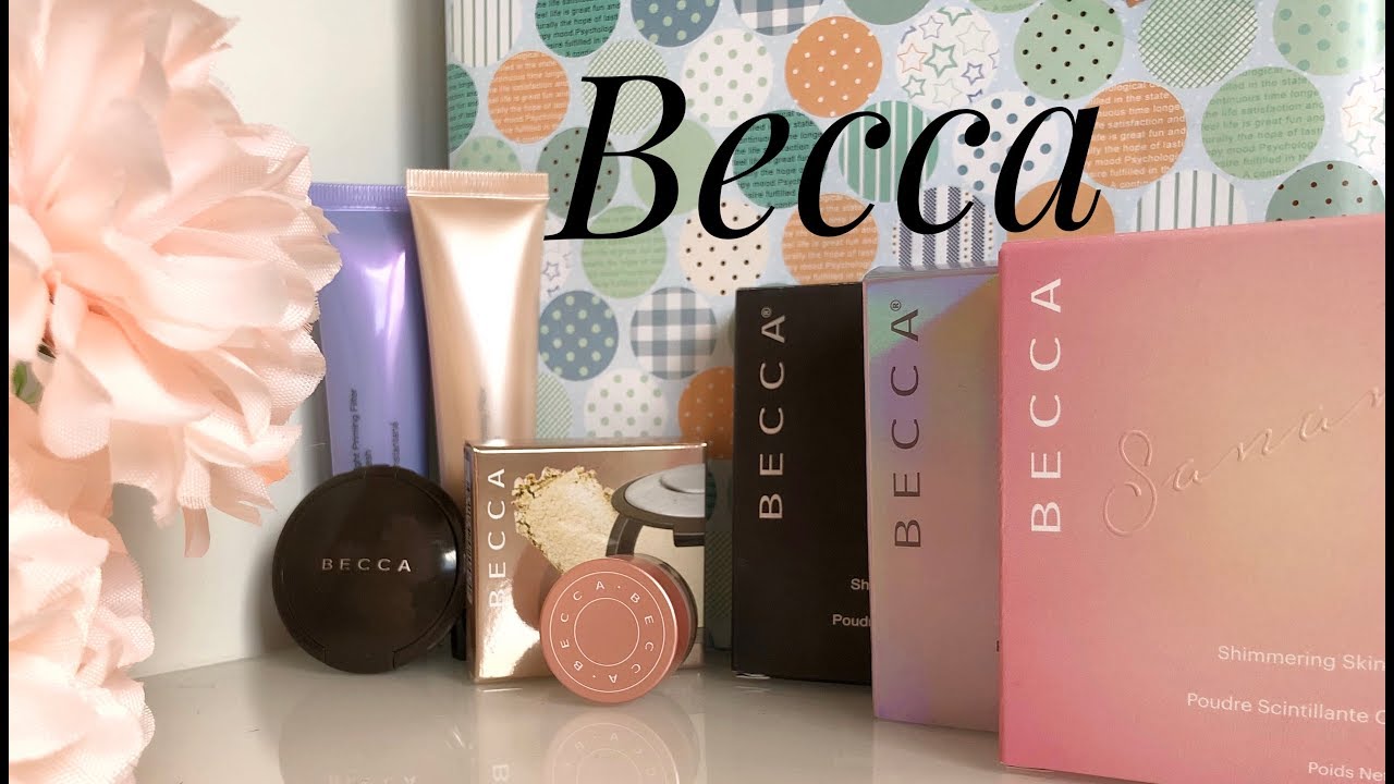 Обзор и свотчи продукции Becca/ хайлайтеры, базы, консилер