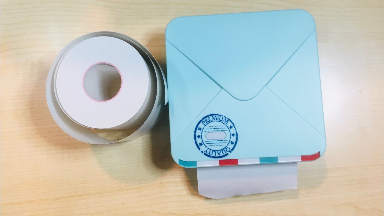 ご回答動画🙏phomemoに長巻感熱紙をセットするときはこのようにしてます