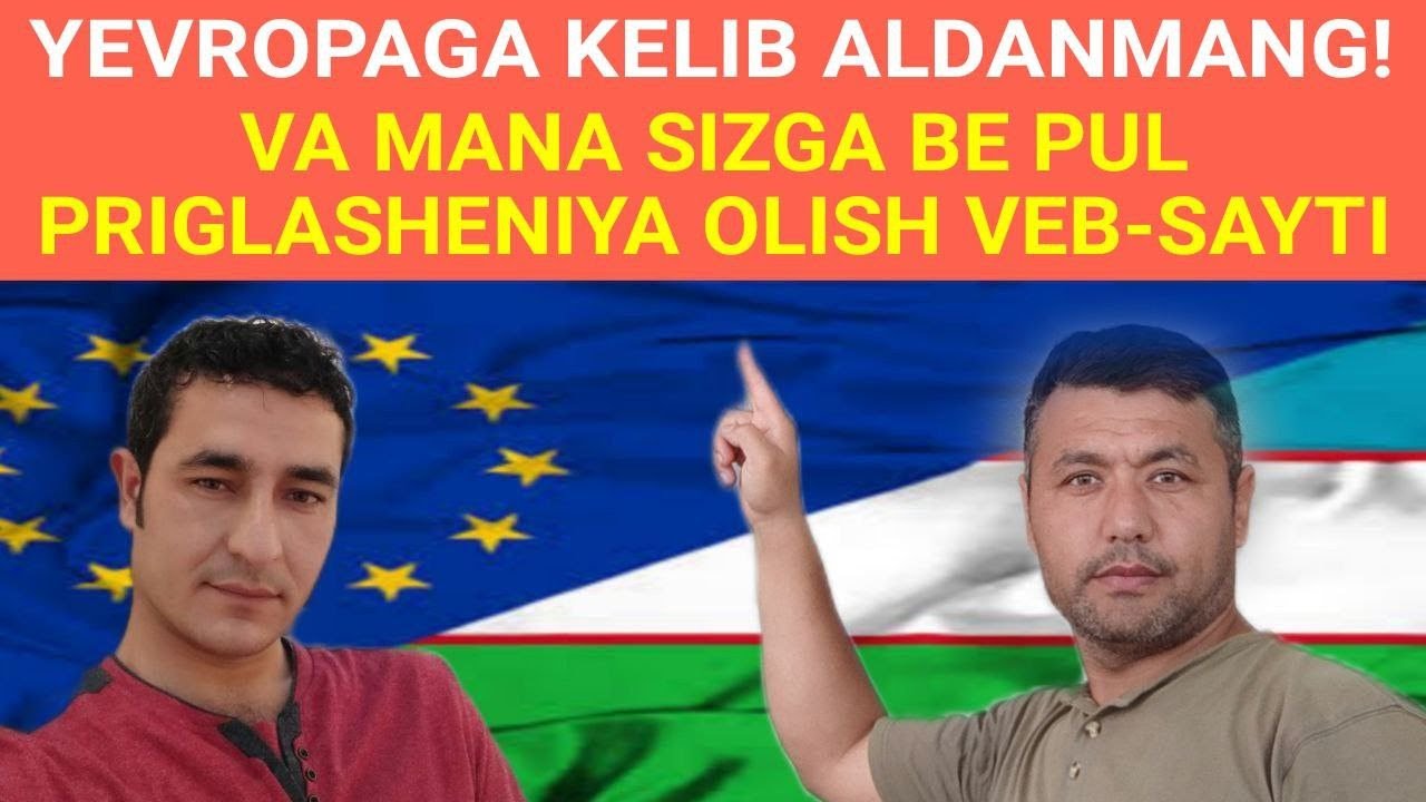 Yevropaga ishga borishda bilishingiz shart / Европага ишга боришда билишингиз шарт