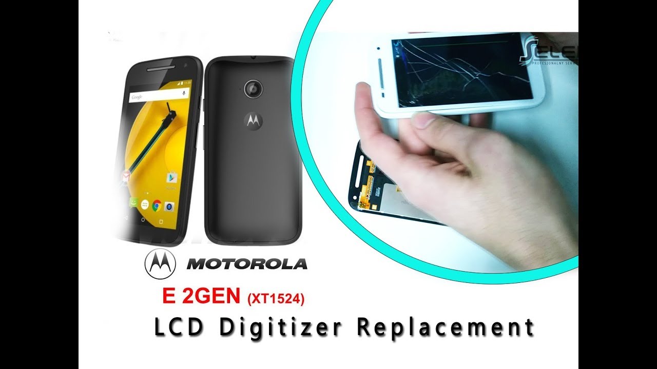 Motorola Moto E 4G XT1524 Screen & Digitizer Replacement / замена экрана| Selekt