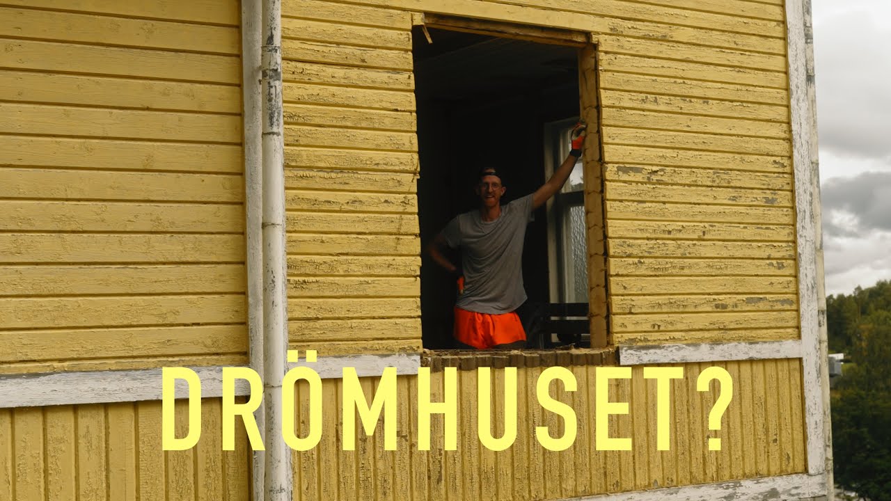 Fönstret är på plats! | DRÖMHUSET? | Avsnitt 38