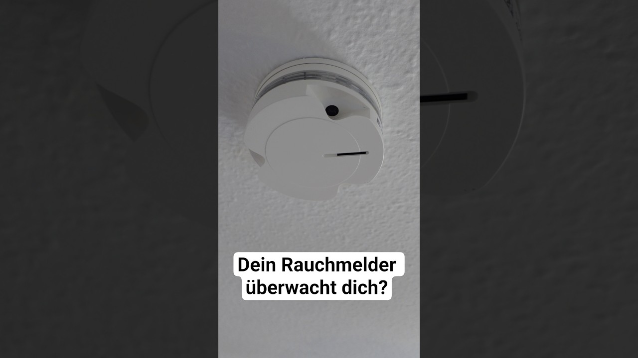 Dein Rauchmelder &uuml;berwacht dich #rauchmelder #&uuml;berwachung #matrix