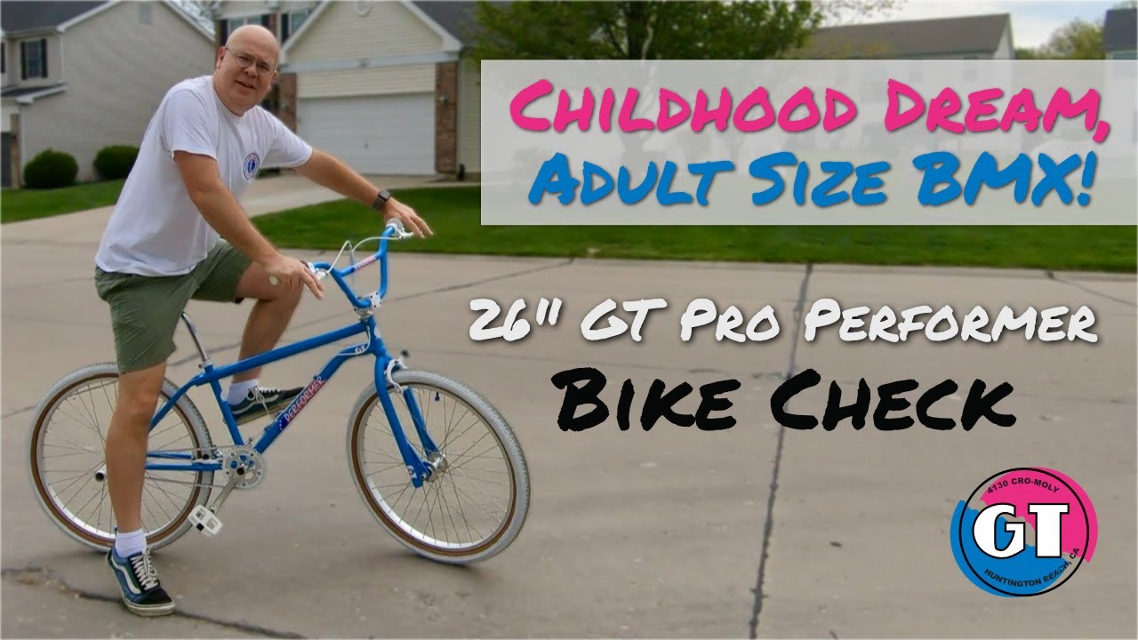 Мечта детства, взрослый BMX: мой кастомный 26-дюймовый GT Performer Heritage для фристайла.