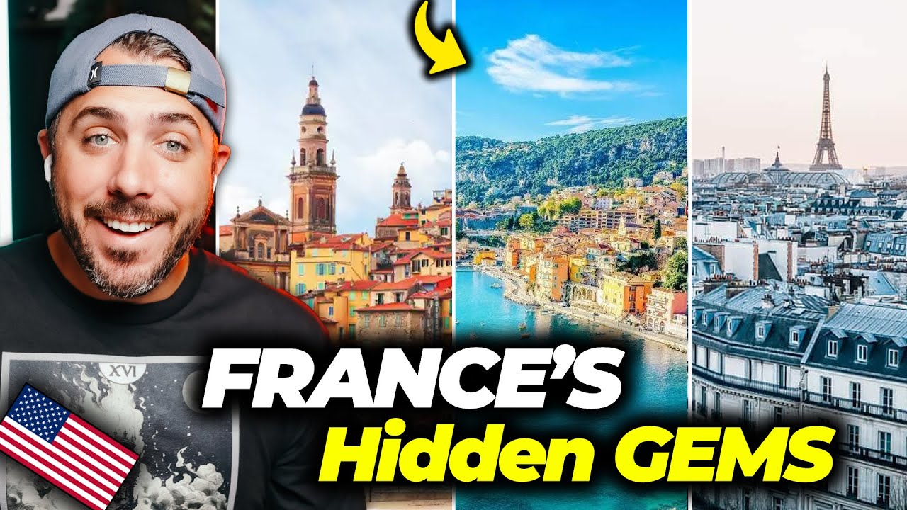 American Reacts to 20 Must-See Places in France 🇫🇷