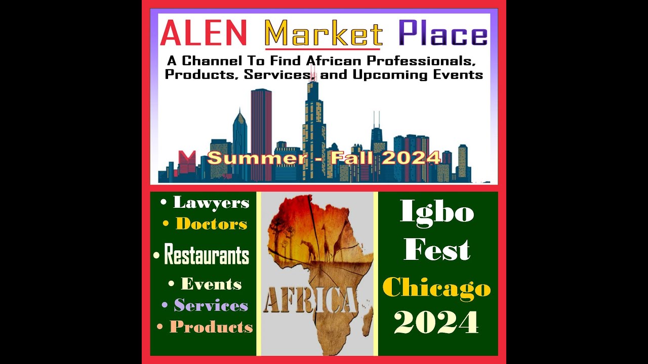 Visit ALEN MarketPlace - Your one-stop-gateway to the African Diaspora events, goods and businesses.