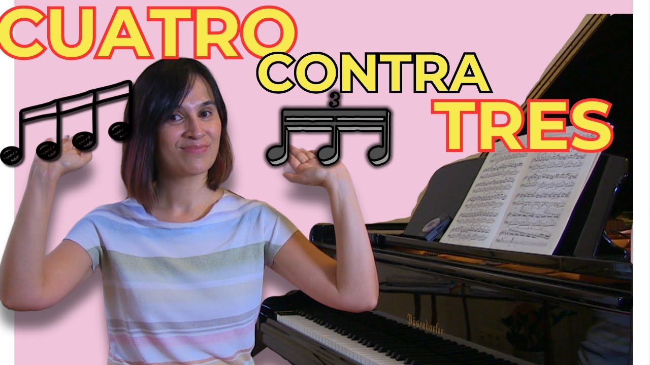 Polirritmia: Cuatro contra tres FACIL al piano