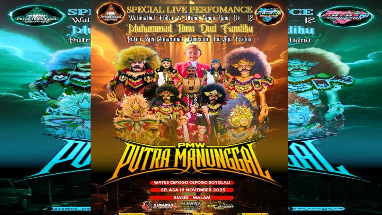 LIVE STREAMING PUTRA MANUNGGAL // WATES CEPOGO BOYALALI
