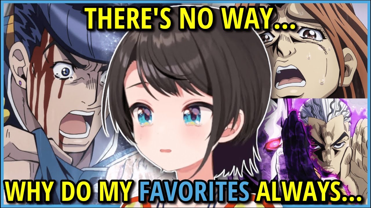 Subaru Reacts To Josuke vs Kira【Hololive / Eng Sub】