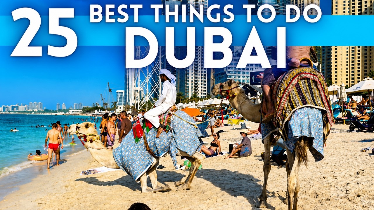 Best Things To Do in Dubai UAE 2026 4K