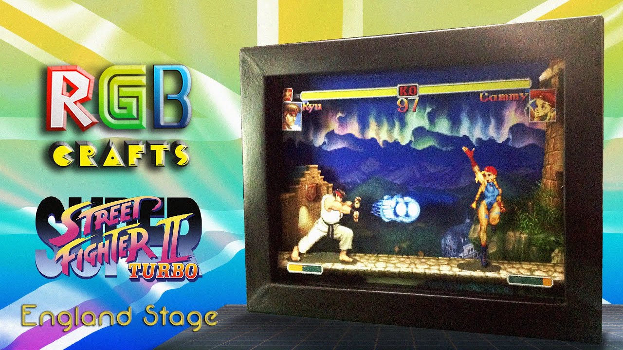 ⏱Super Street Fighter 2 Turbo Diorama/Shadowbox