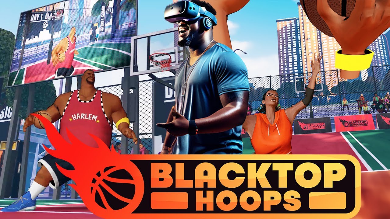 BlackTop Hoops IS THE BEST VR BASKETBALL GAME EVER CREATED!