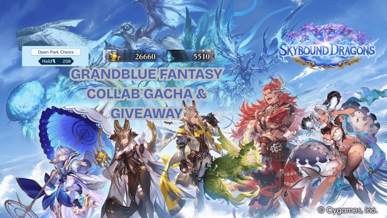【SHADOWVERSE WB】NEW SET #4 SKYBOUND DRAGONS, Grand Blue Fantasy Collab Gacha & GIVEAWAY ACCOUNT