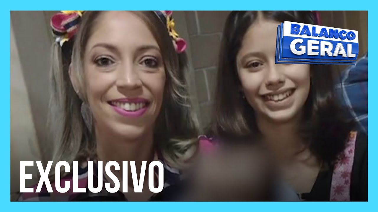 M&atilde;e de menina morta por amiga fala com o Balan&ccedil;o Geral