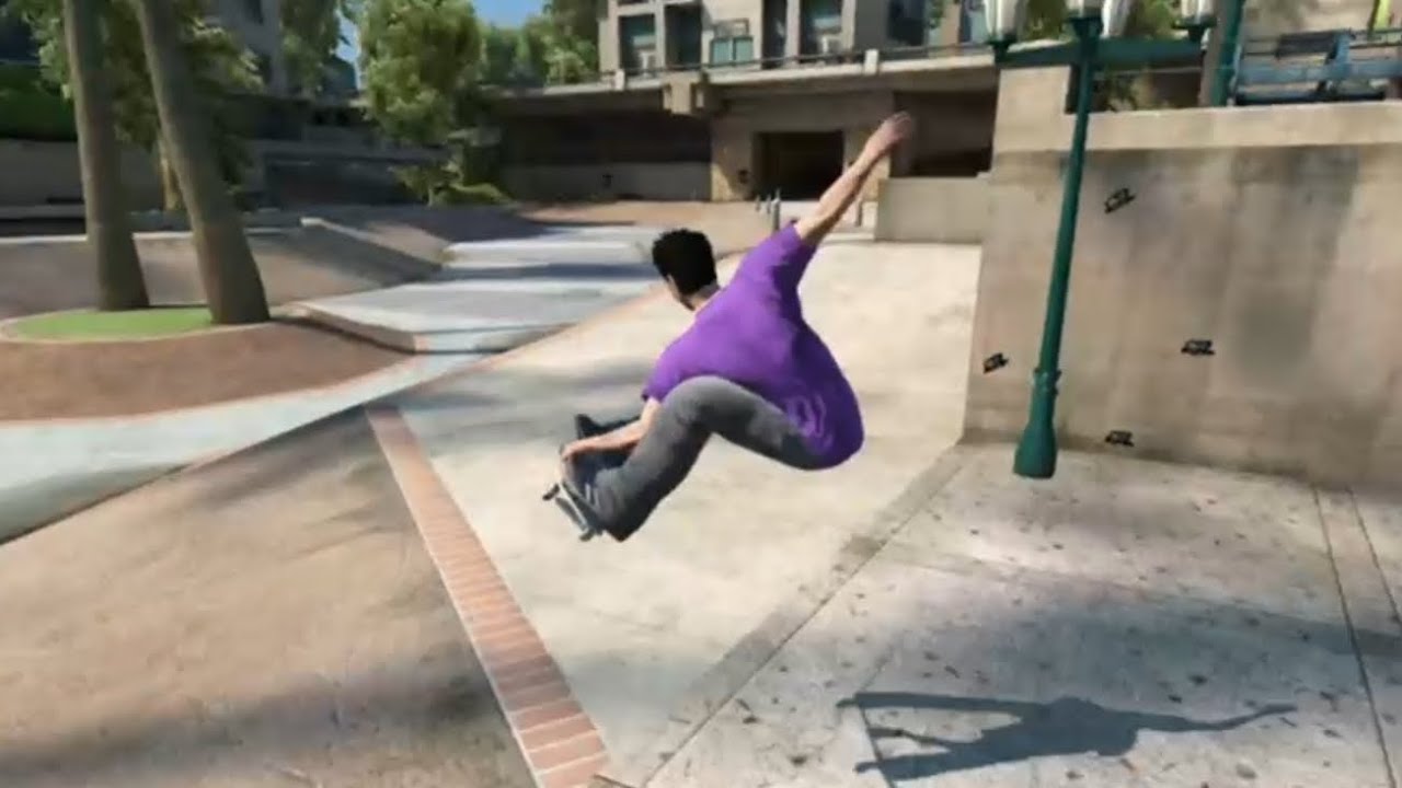 A day at cube tower plaza #skate3 