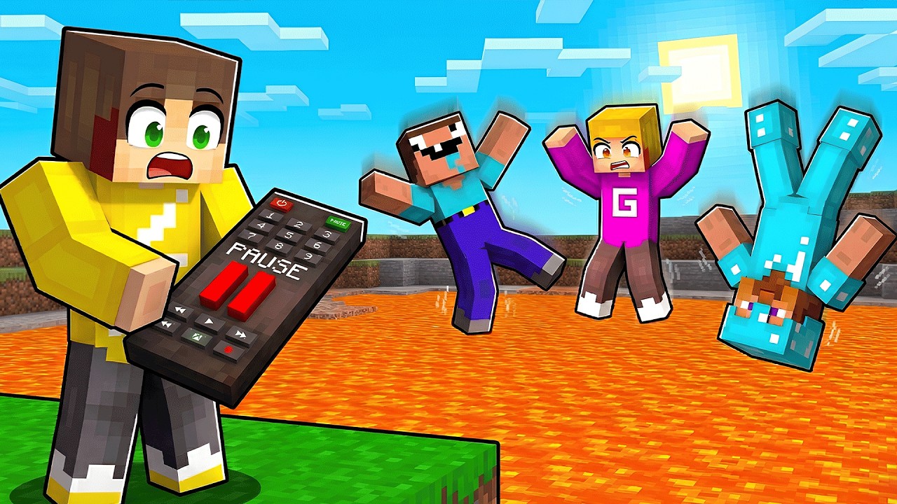 Ik Zette De Tijd STIL In Minecraft (Survival) ⏳