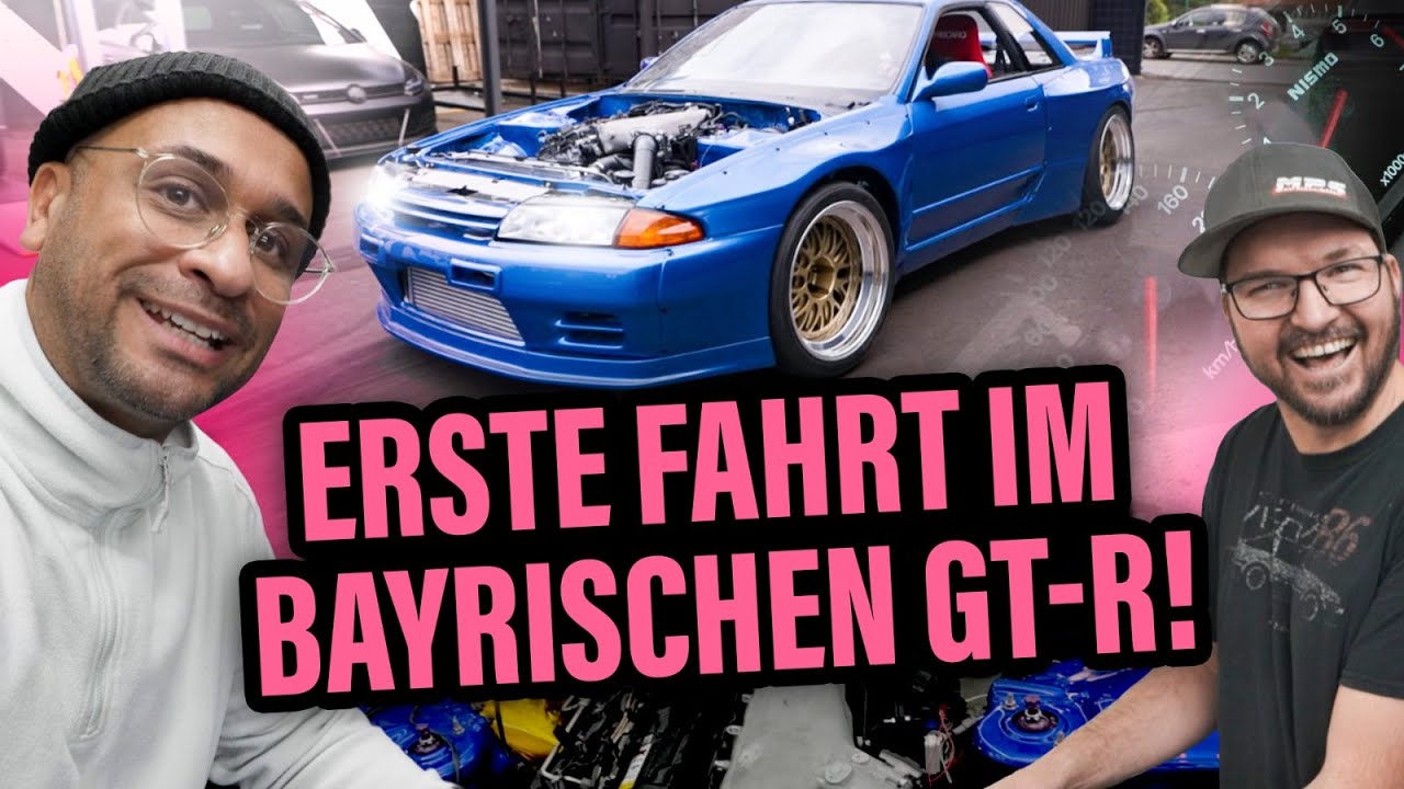 JP Performance - Erste Fahrt im Bayrischen GT-R!