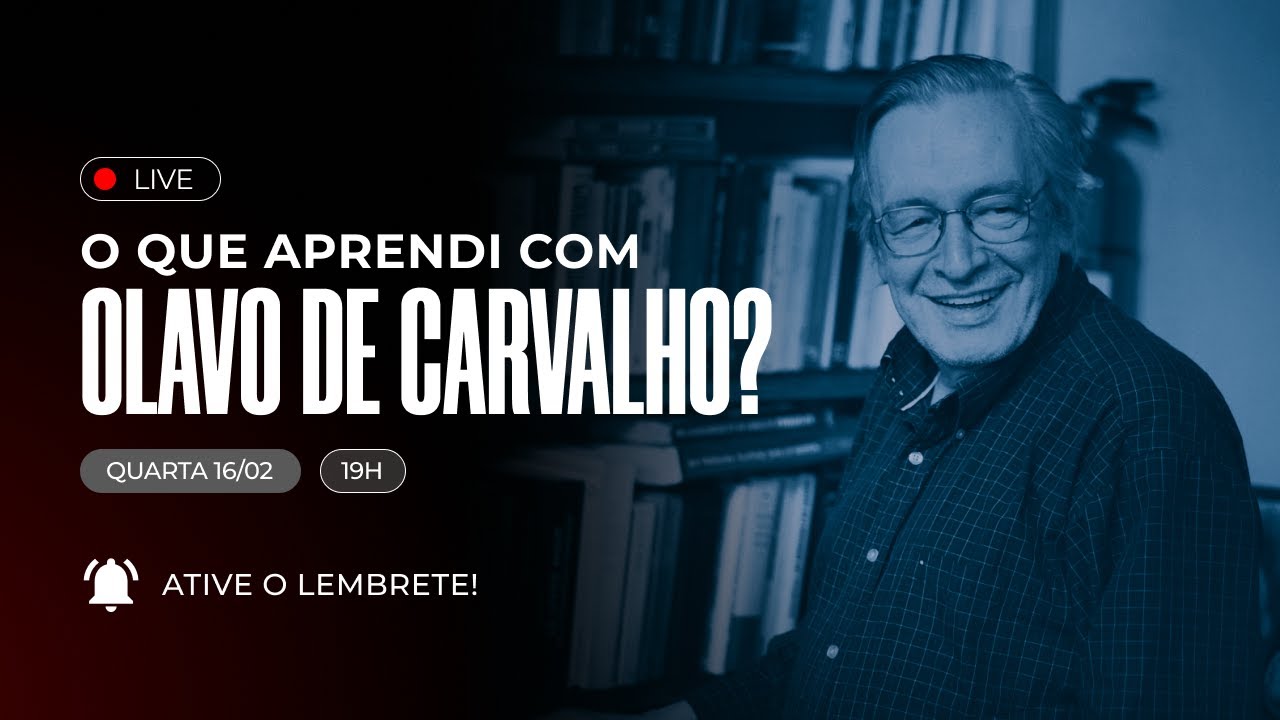 Aulão #01 - O que aprendi com Olavo de Carvalho?