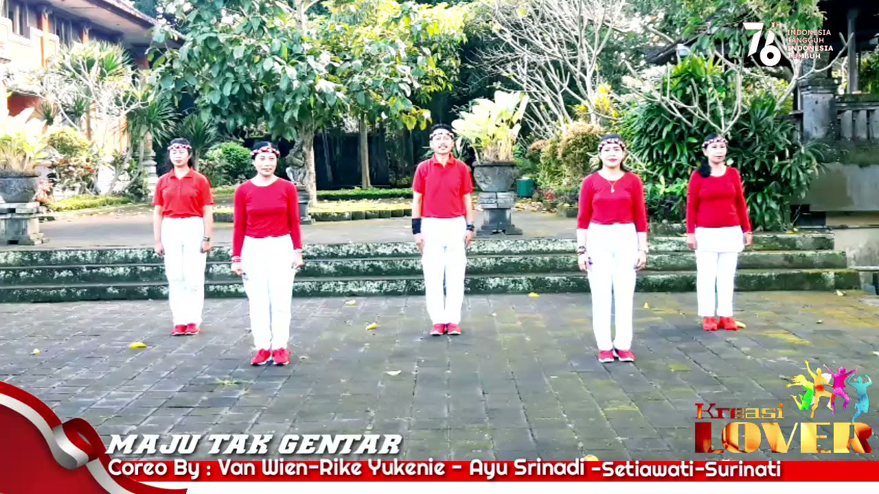 Kreasi Maju Tak Gentar | Coreo : Van Wien-Rike Yukenie | Ayu Srinadi-Surinati-Setiawati
