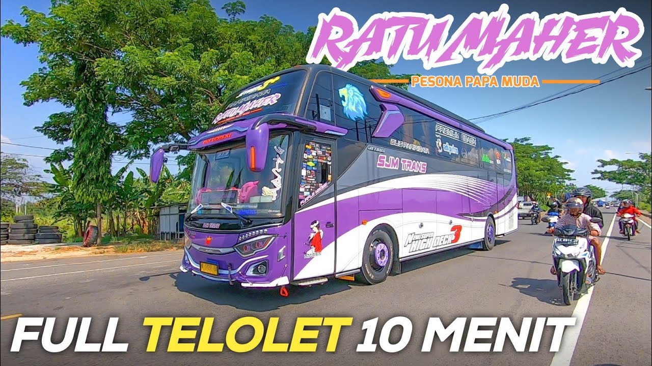VIRAL!! TELOLET MENGULAR BUS SJM TRANS 