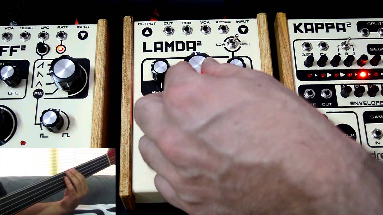 Dreadbox semi-modular effects on BASS