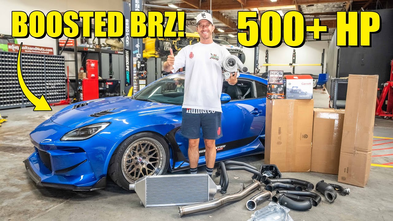 ADDING A BIG TURBO TO MY BRZ!