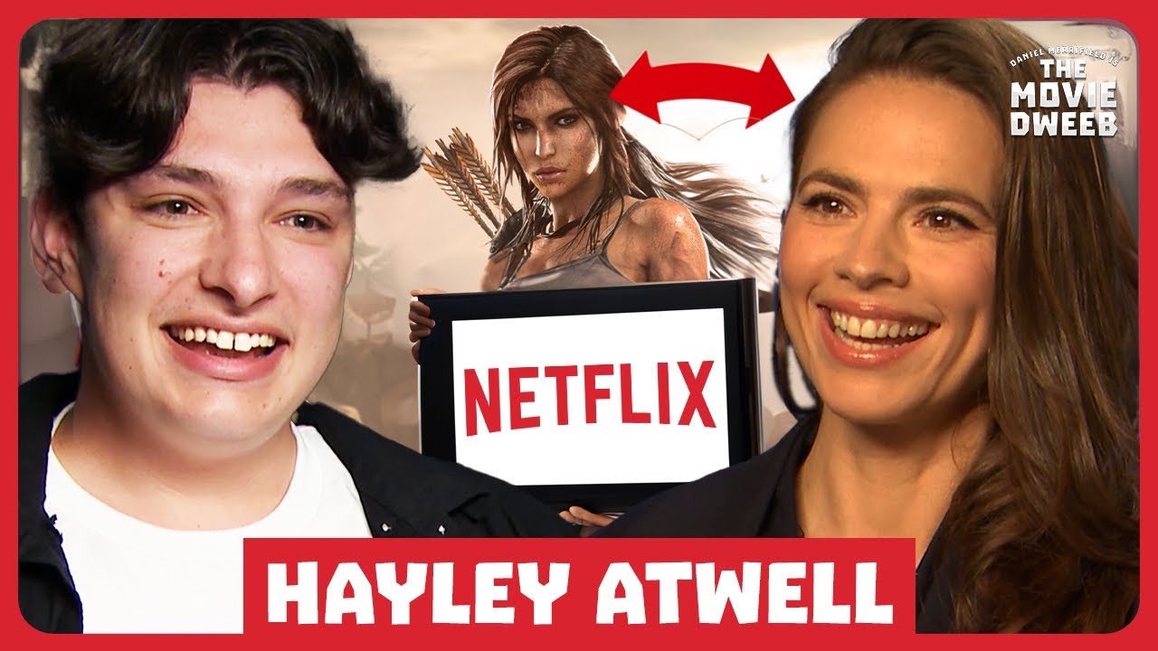 Хейли Этвелл о своём «фантастическом» аниме-сериале «Tomb Raider» ⛏️ | The Movie Dweeb