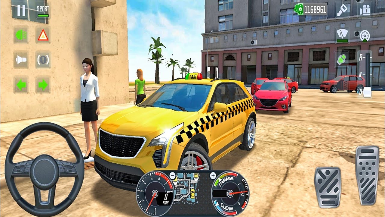 New Taxi Driver 3D - Jeep Taxi Driving Taxi Wala Game! Taxi Simulator -Android Gameplay