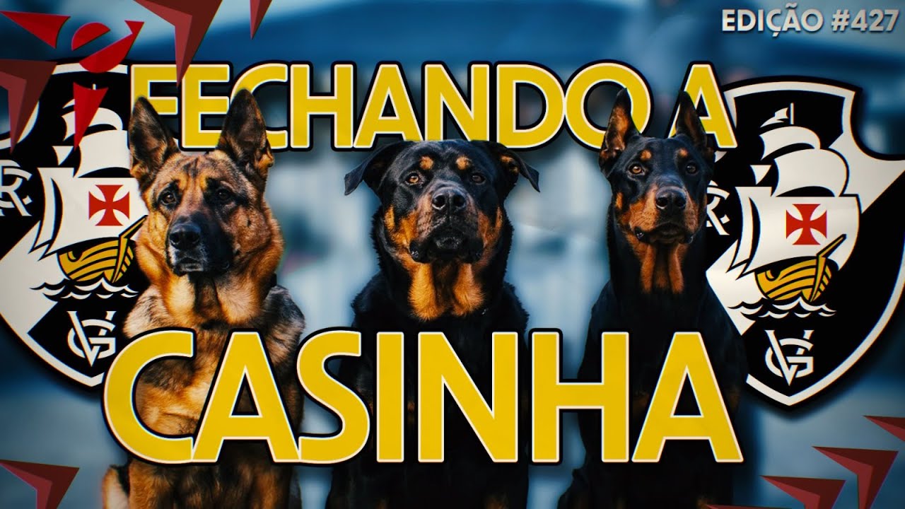 RENATO GAÚCHO TESTA TRÊS CÃES DE GUARDA (SERÁ?) NO MEIO DO VASCO // ED#427