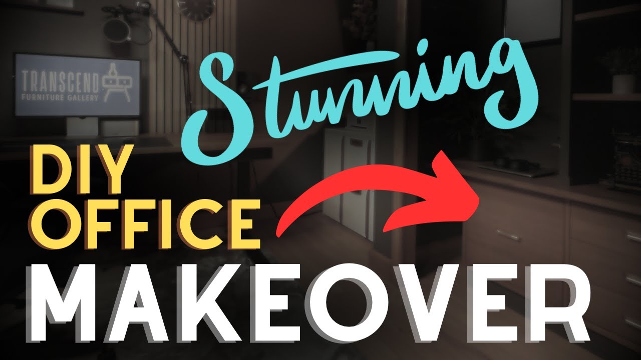 Amazing DARK ACADEMIA INSPIRED Home Office / Studio: DIY Office Makeover