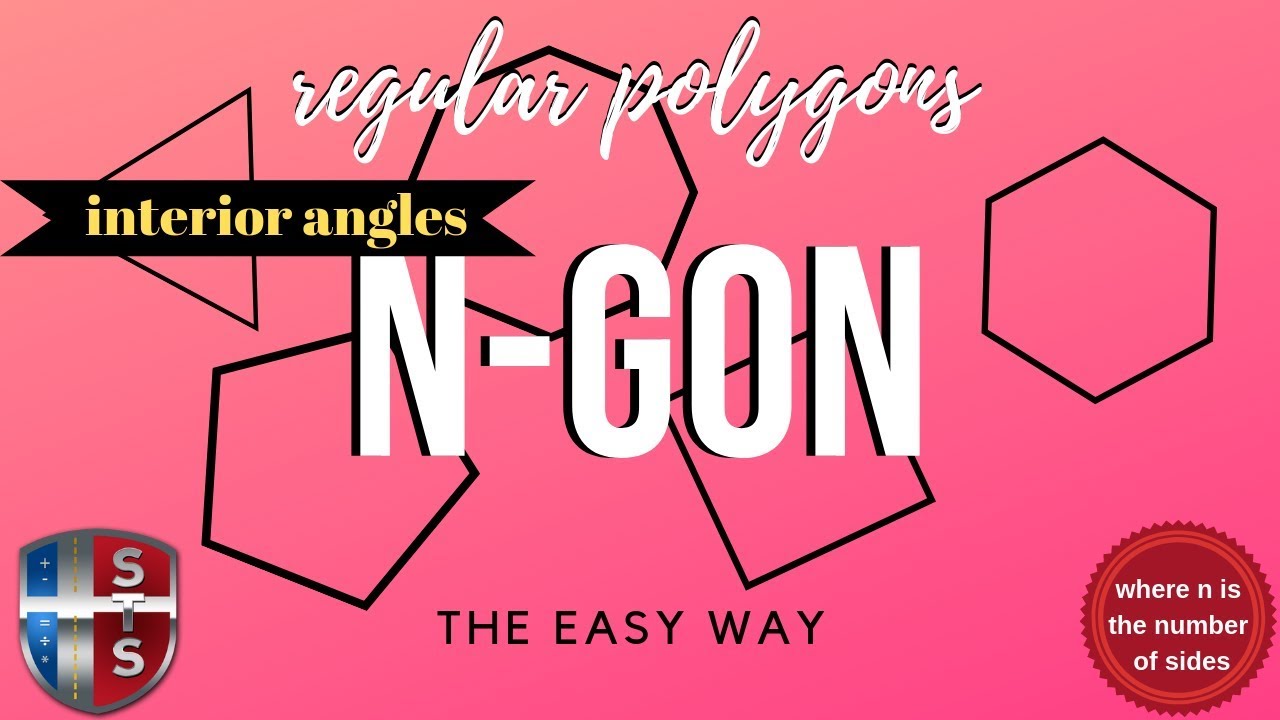 How to calculate the sum of interior angles of a n-gon