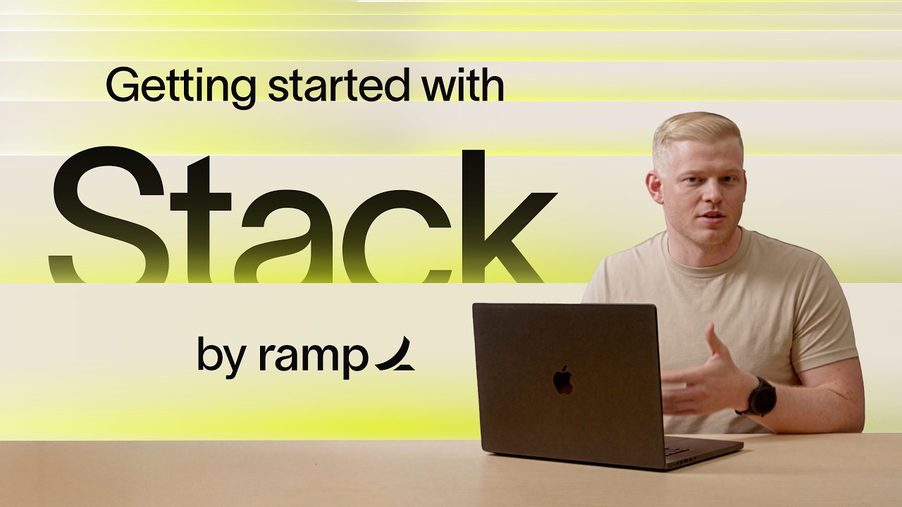 Начало работы со Stack | Искусственный интеллект, созданный для бухгалтеров | от Ramp