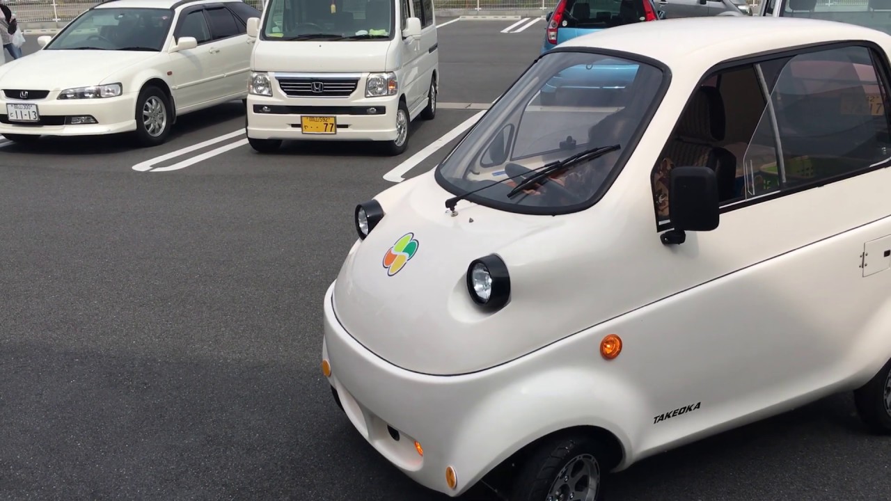 公道で走れる日本一小さな車 Smallest street legal engine car in Japan (Takeoka 50cc) #2/ 竹岡製自動車/原付４輪